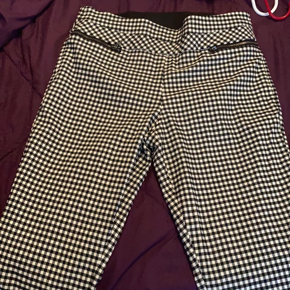Checker pants
